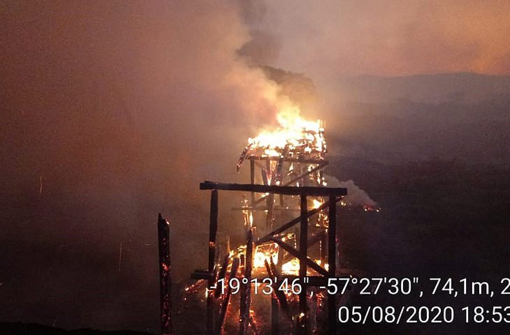 Em outubro de 2019 o fogo destruiu na região a ponte de 89 metros sobre a vazante do Areião