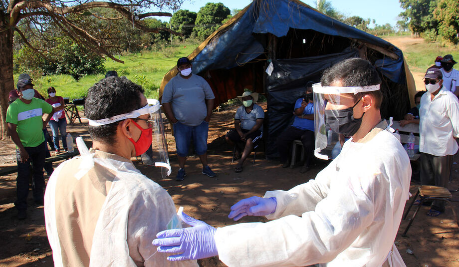O município de Aquidauana está recebendo mais um reforço na luta contra a propagação do coronavírus em suas aldeias