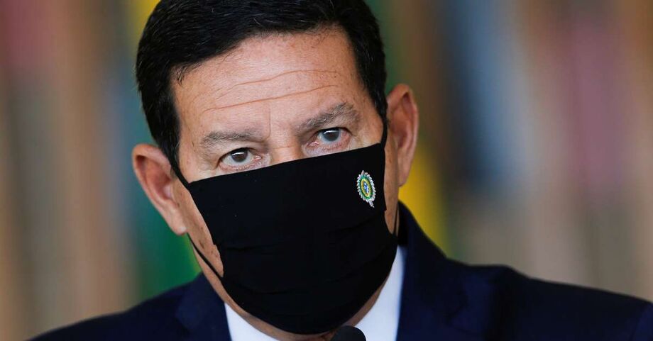 O vice-presidente Hamilton Mourão.