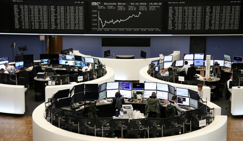 Bolsa de Frankfurt, na Alemanha