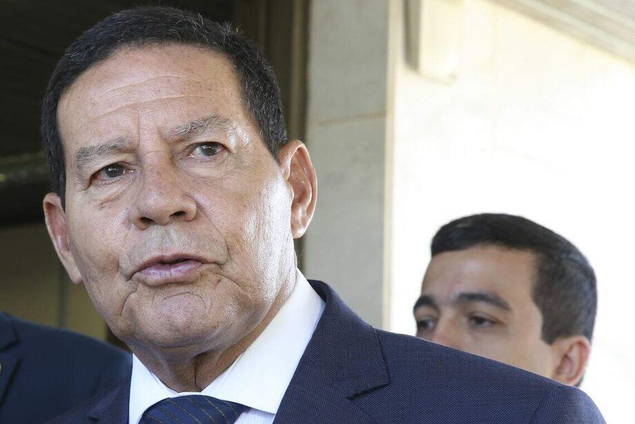 O vice-presidente da República, Hamilton Mourão