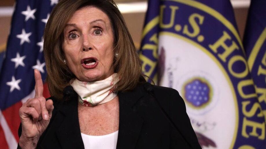 Presidente da Câmara dos EUA, a democrata Nancy Pelosi|