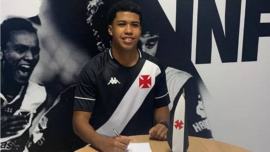 Andrey Santos, jovem promessa do Vasco