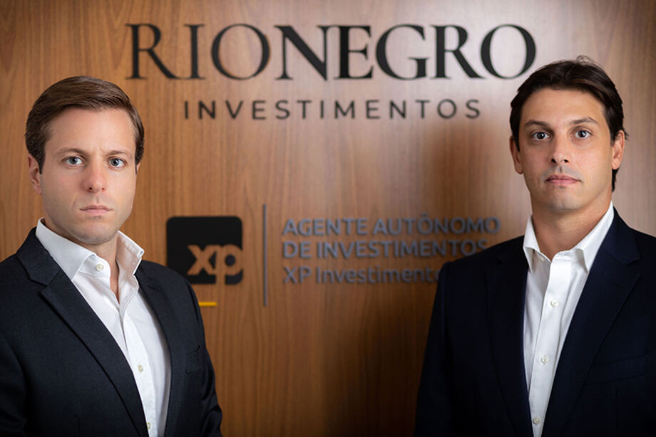 Os sócios fundadores da Rio Negro Investimentos, João Soares e Lucas Goulart