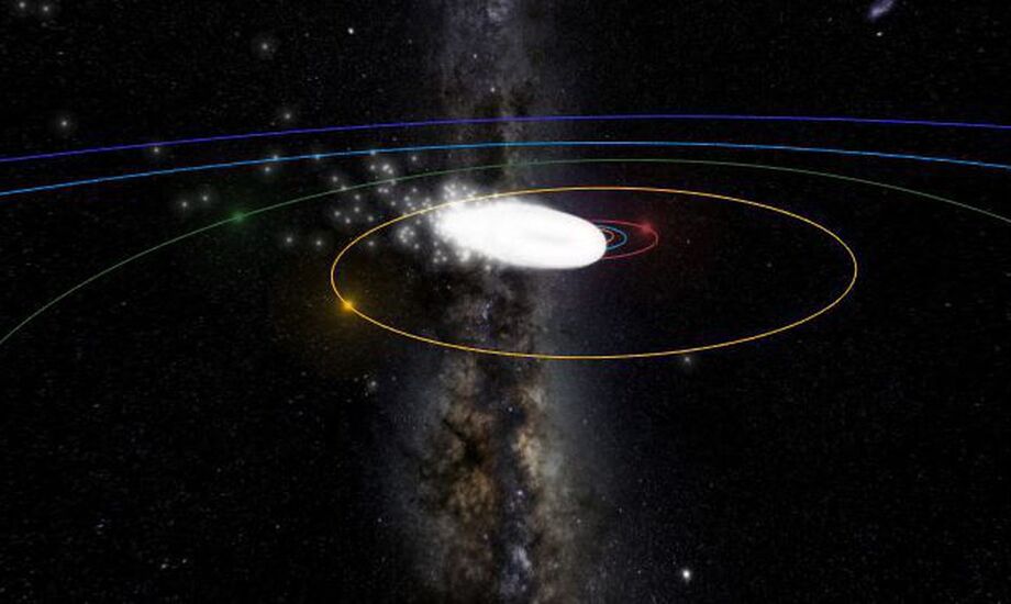 De vez em quando, o planeta Terra atravessa a órbita de uma corrente de meteoróides