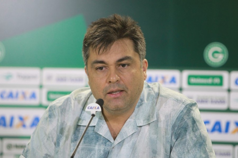 O presidente do Goiás, Marcelo Almeida