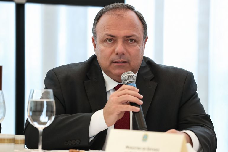 O ministro interino participou da cerimônia de início das operações da Unidade de Apoio ao Diagnóstico da Covid-19