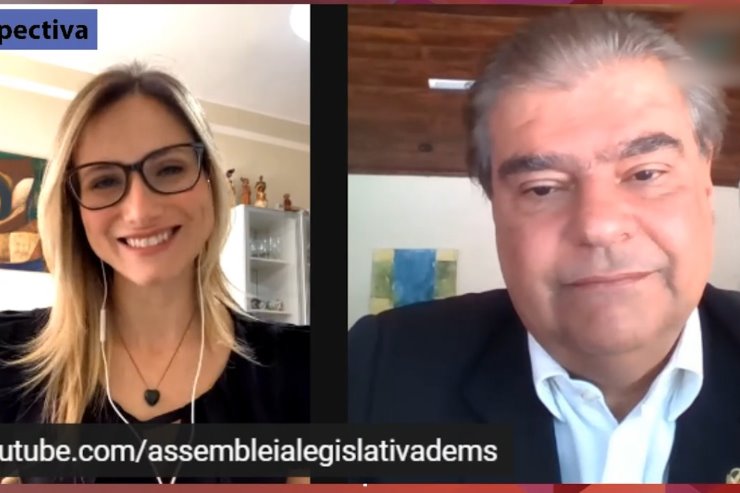 Livia Machado entrevista o senador Nelsinho Trad