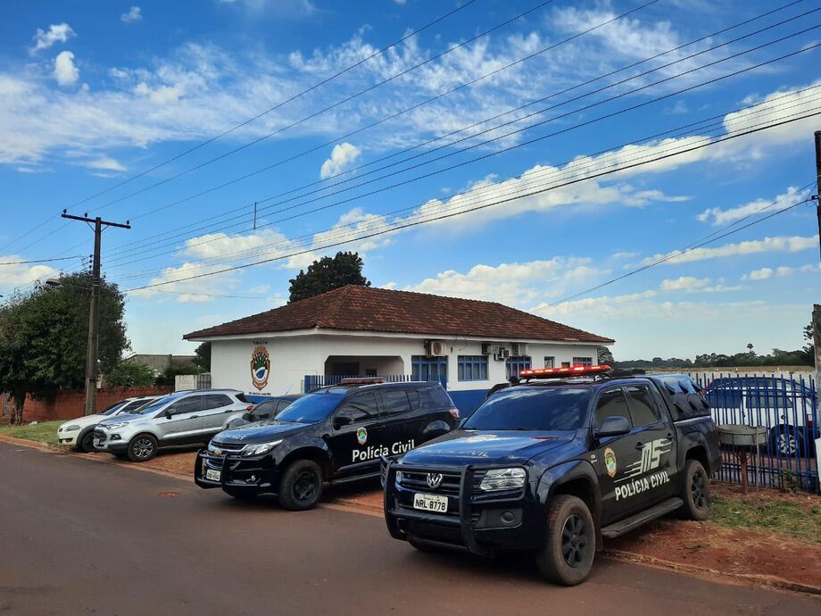 A delegacia de Antônio João