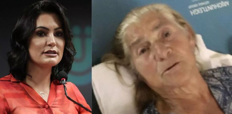 A avó de Michele vivia em uma casa simples, com a tia da primeira-dama, Maria de Fátima Firmo Ferreira