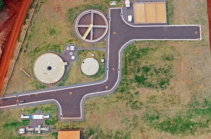 No Conesul, o município de Japorã recebeu obras de asfalto e drenagem nas ruas Naviraí, Ponta Porã e Sagarana.