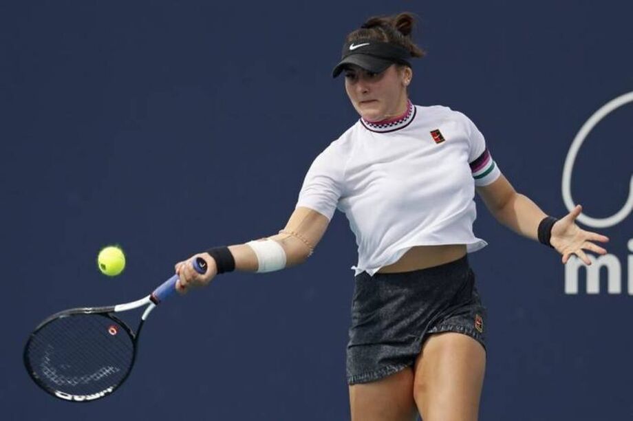 Tenista canadense Bianca Andreescu