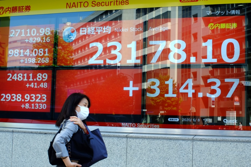 Bolsas da Ásia fecham mistas após indicadores chineses e com impasse nos EUA