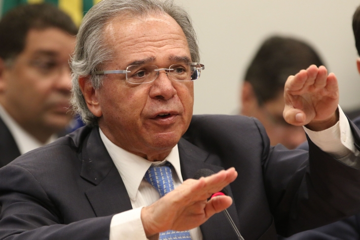 O ministro da Economia, Paulo Guedes