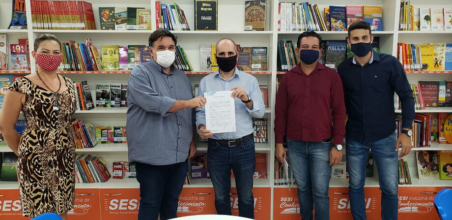O Sistema Fiems inaugurou, nesta sexta-feira (14/08), nas cidades de Rochedo (MS) e Corguinho (MS), as bibliotecas da Indústria do Conhecimento do Sesi
