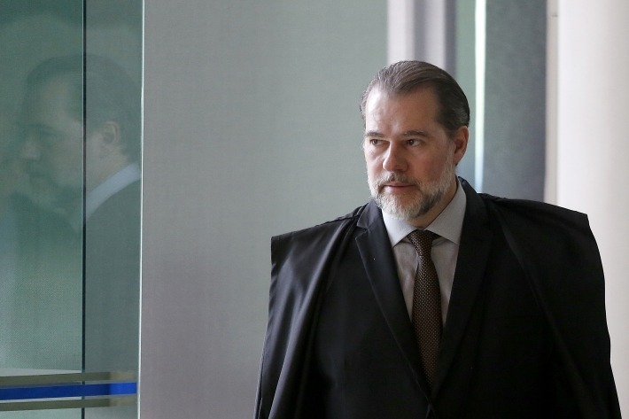 O presidente do STF, Dias Toffoli, recebeu alta nesta sexta
