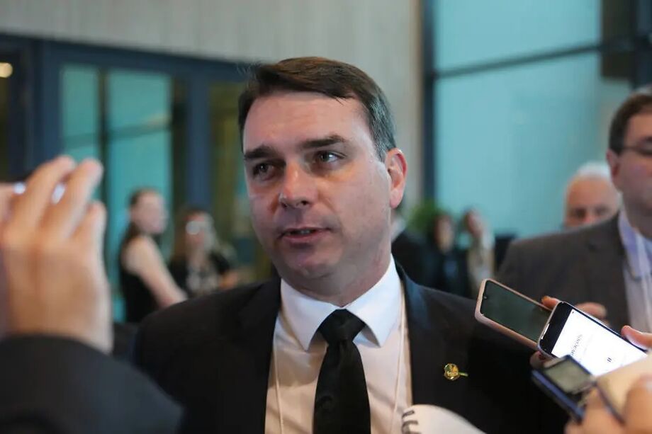 O senador Flávio Bolsonaro (Republicanos-RJ)