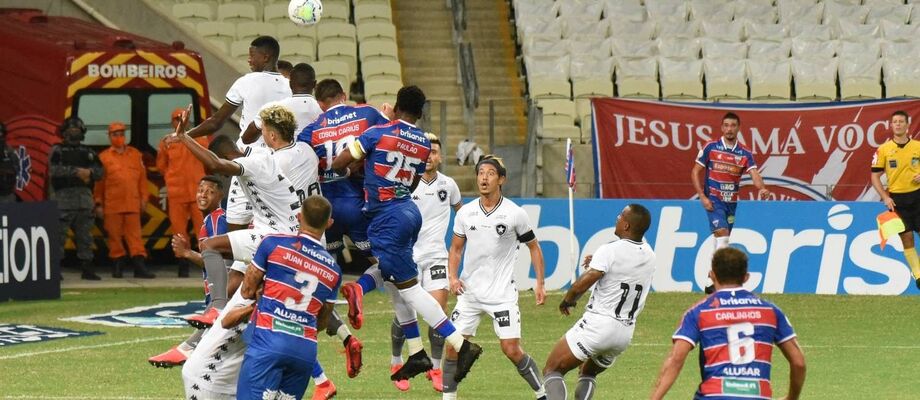 Fortaleza e Botafogo empatam e seguem sem vencer no Brasileirão