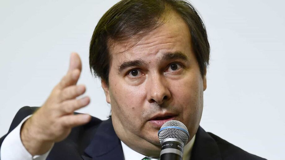 O presidente da Câmara, Rodrigo Maia (DEM-RJ)