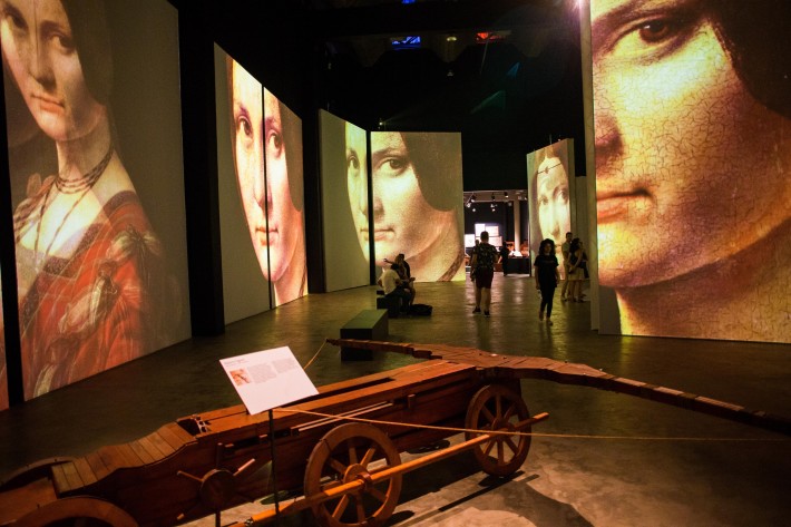 Exposição ‘Leonardo Da Vinci – 500 anos de um Gênio, do MIS Experience