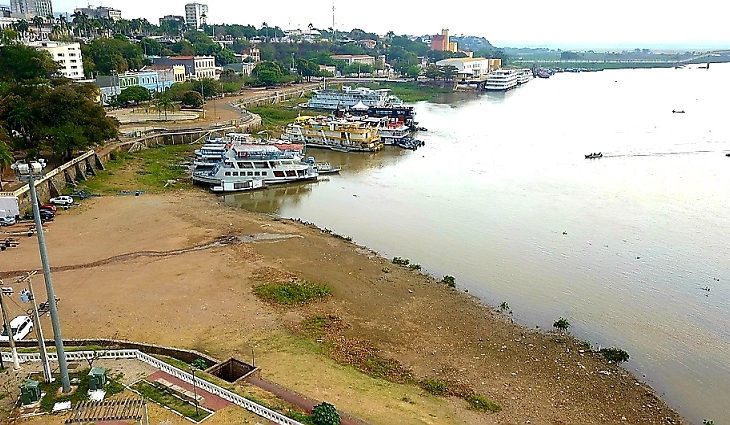Rio Paraguai está no meno nível em 22 anos