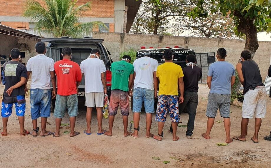 Os foragidos foram encaminhados ao presídio local, onde aguardarão as determinações da Justiça