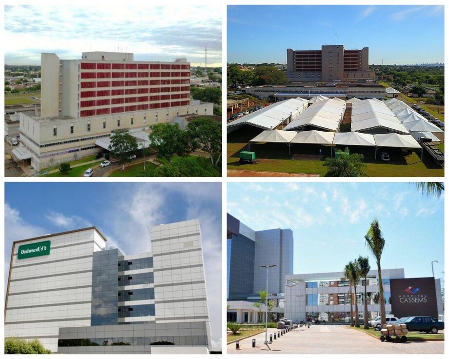 Hospitais que usam gás natural na Capital