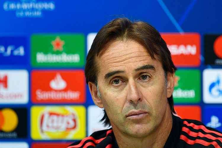 O técnico Julen Lopetegui