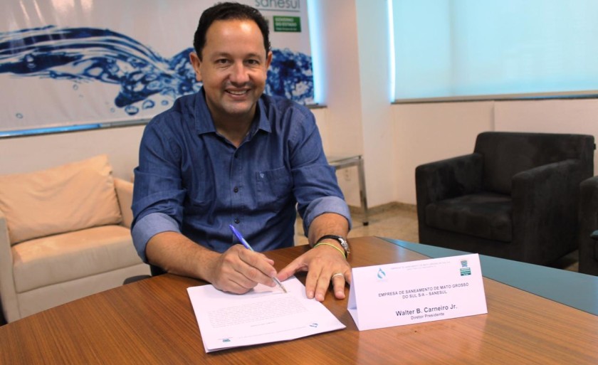Walter Carneiro Nunes, diretor-presidente da Sanesul