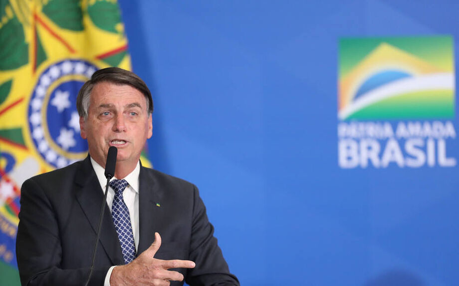 O presidente Jair Bolsonaro