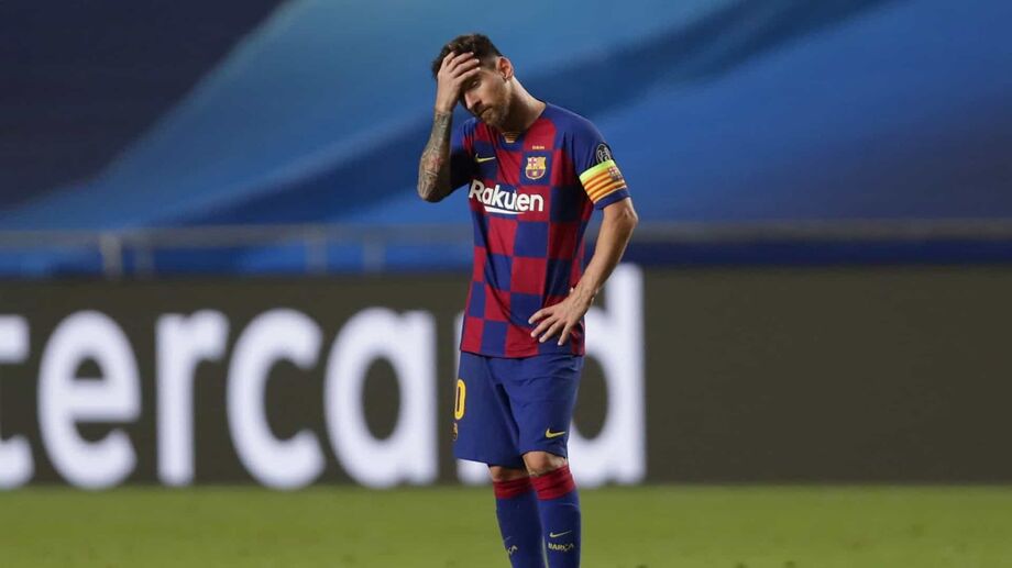 O jogador Messi