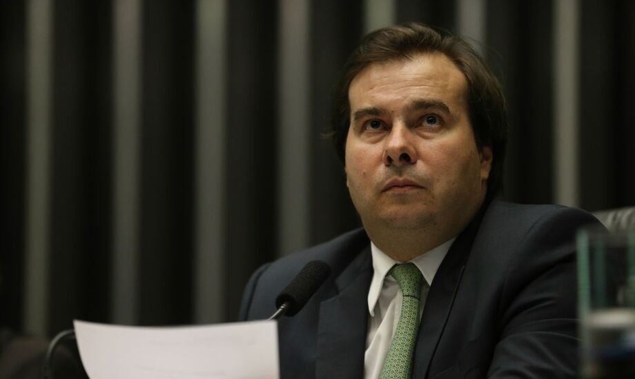 O presidente da Câmara, Rodrigo Maia (DEM-RJ)