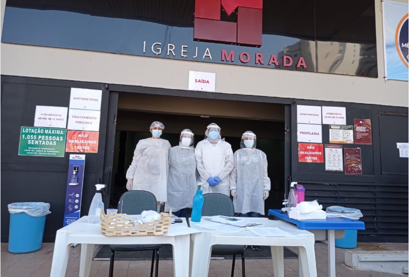 Um grupo de médicos decidiu fazer a diferença neste tempo de pandemia em Campo Grande, oferecendo atendimento precoce, gratuito e voluntário a população com Covid-19
