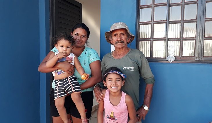As unidades habitacionais fazem parte do Projeto de Substituição de Moradias Precárias