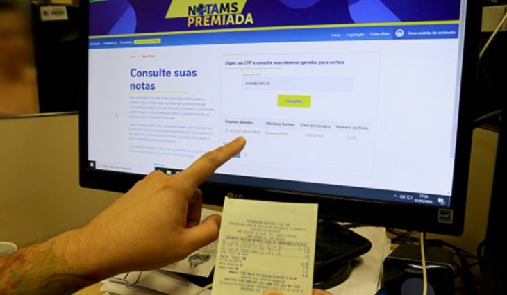 O sorteio do Nota MS Premiada realizado neste sábado (29) contemplou 365 ganhadores