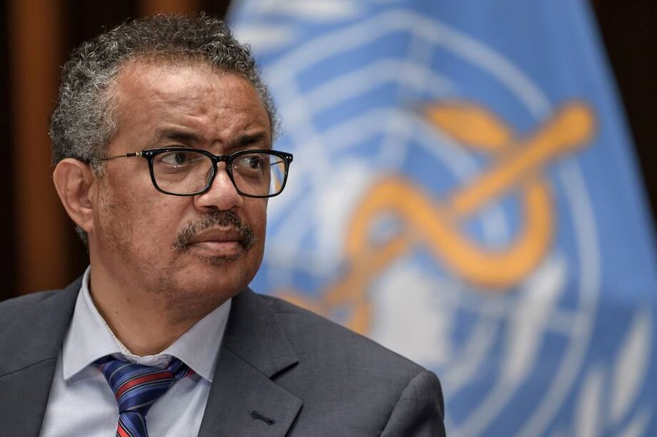 Diretor-geral da Organização Mundial da Saúde, Tedros Adhanom