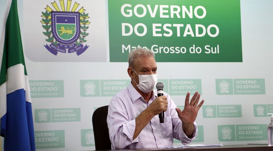 O secretário de Saúde, Geraldo Resende