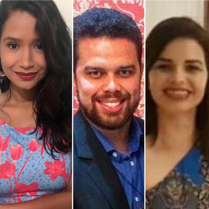 Os autores do artigo: Déborah Monte, Marcos Prudencio e Elaine Regina Prudencio Hipólito da Silva