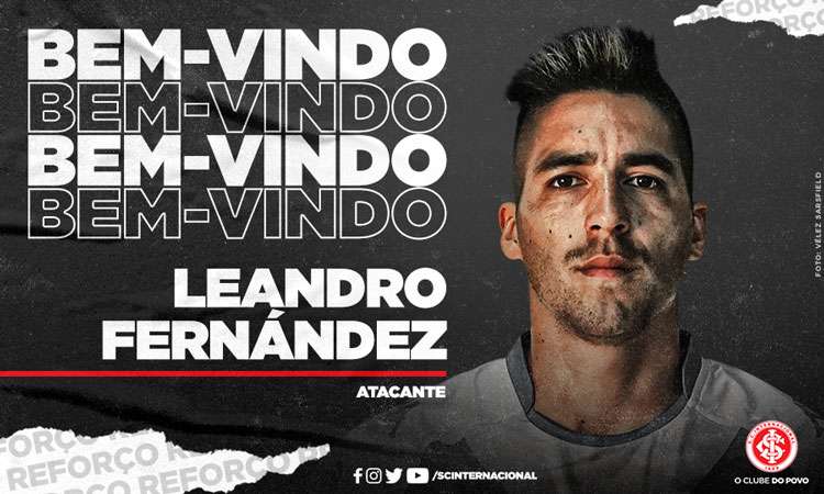 Estamos amanhã (quinta-feira) recebendo o atleta Leandro Fernandez, vem do Independiente, da Argentina. Contratação que viemos monitorando e conseguimos fechar isso. E amanhã chega a Porto Alegre, a princípio à tarde, e faz exames, disse Alessandro Barc