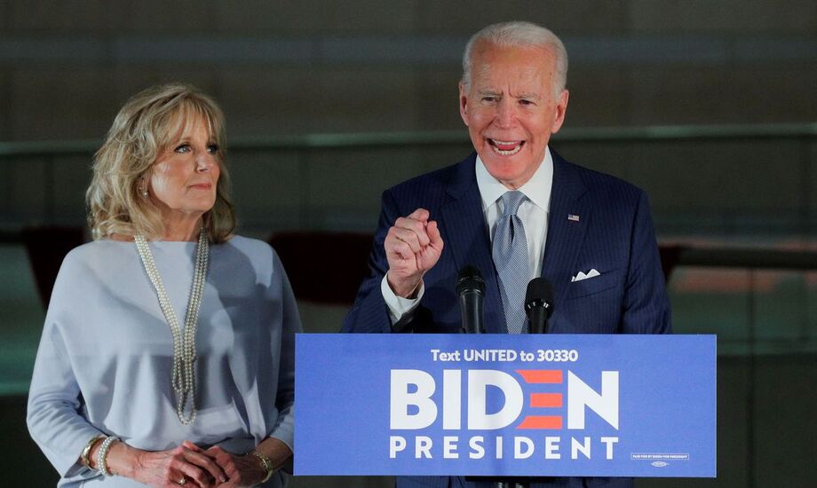 O candidato democrata à Casa Branca Joe Biden lidera as intenções de voto em relação ao presidente dos Estados Unidos, Donald Trump