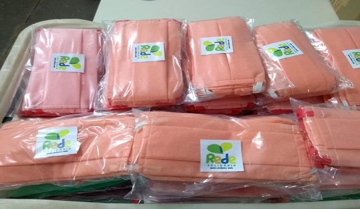 No IPCG, foram entregues 900 máscaras de proteção