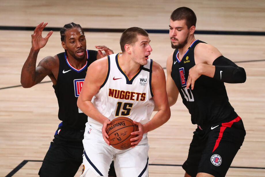 Os Nuggets contaram com o brilho da dupla Jamal Murray e Nikola Jokic.