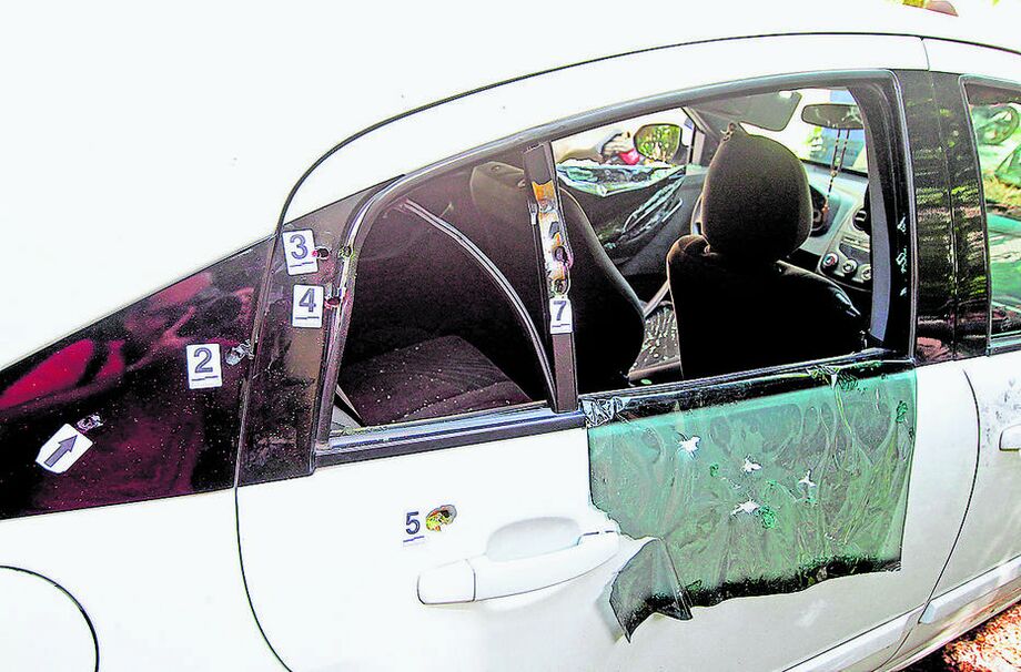 Carro onde estava Marielle e Anderson