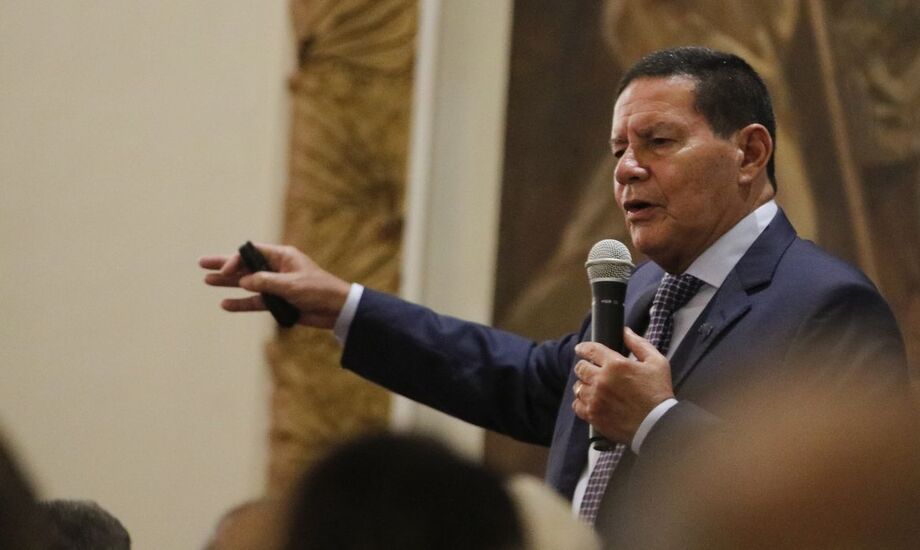 O vice-presidente da República, Hamilton Mourão