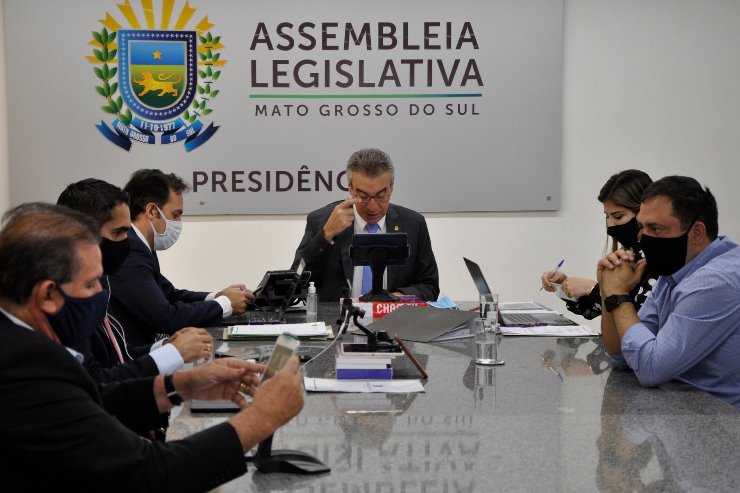 Assembleia Legislativa de Mato Grosso do Sul recebeu hoje (9), o Projeto de Lei 169/2020