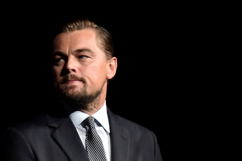 O artista e ativista ambiental Leonardo DiCaprio