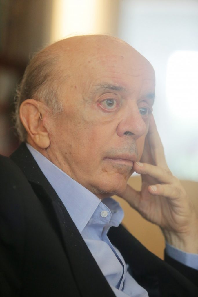 Serra foi alvo da Operação Paralelo 23, que investiga suspeitas de caixa dois à sua campanha ao Senado