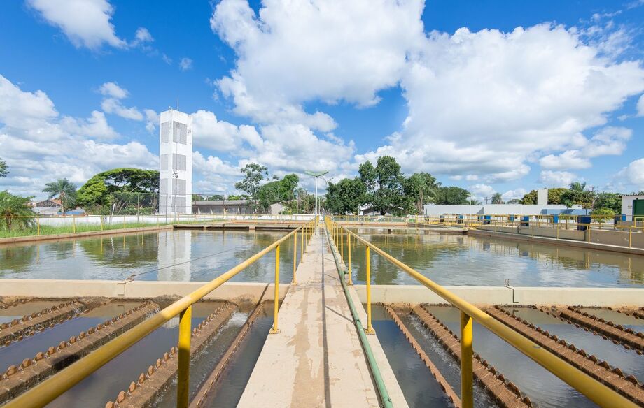 Estação de tratamento de água