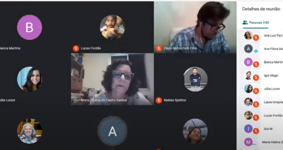 Palestra da professora Maria Helena de Castro Santos, da UnB, foi invadida com xingamentos e pornografia; foi preciso criar novo link