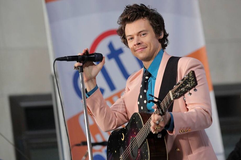 Harry Styles em Nova York, fevereiro de 2020